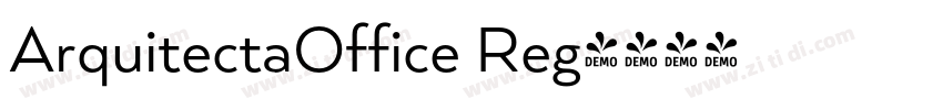 ArquitectaOffice Reg字体转换